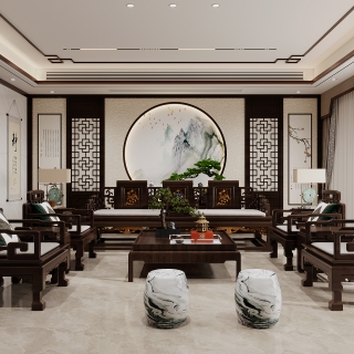 中式客厅