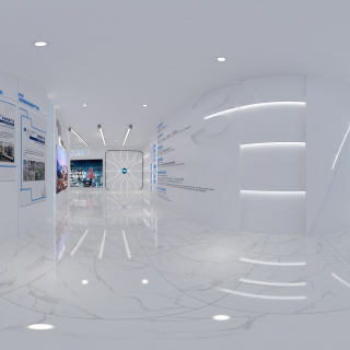 现代展厅全景44