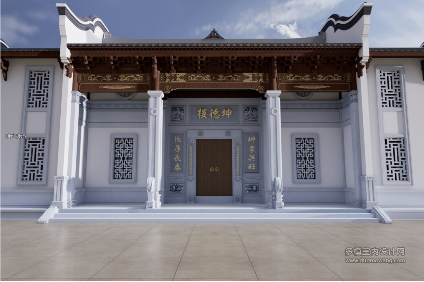 中式建筑外立面