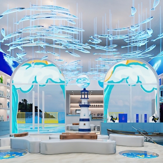 现代海洋餐厅改图