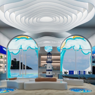 现代海洋餐厅改图