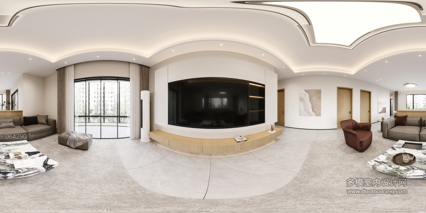 现代客厅360