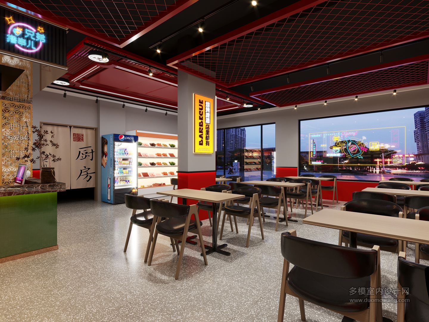 工业烧烤店2