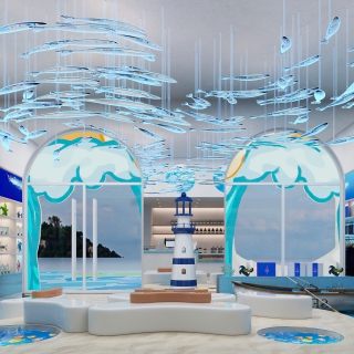 现代海洋餐厅改图