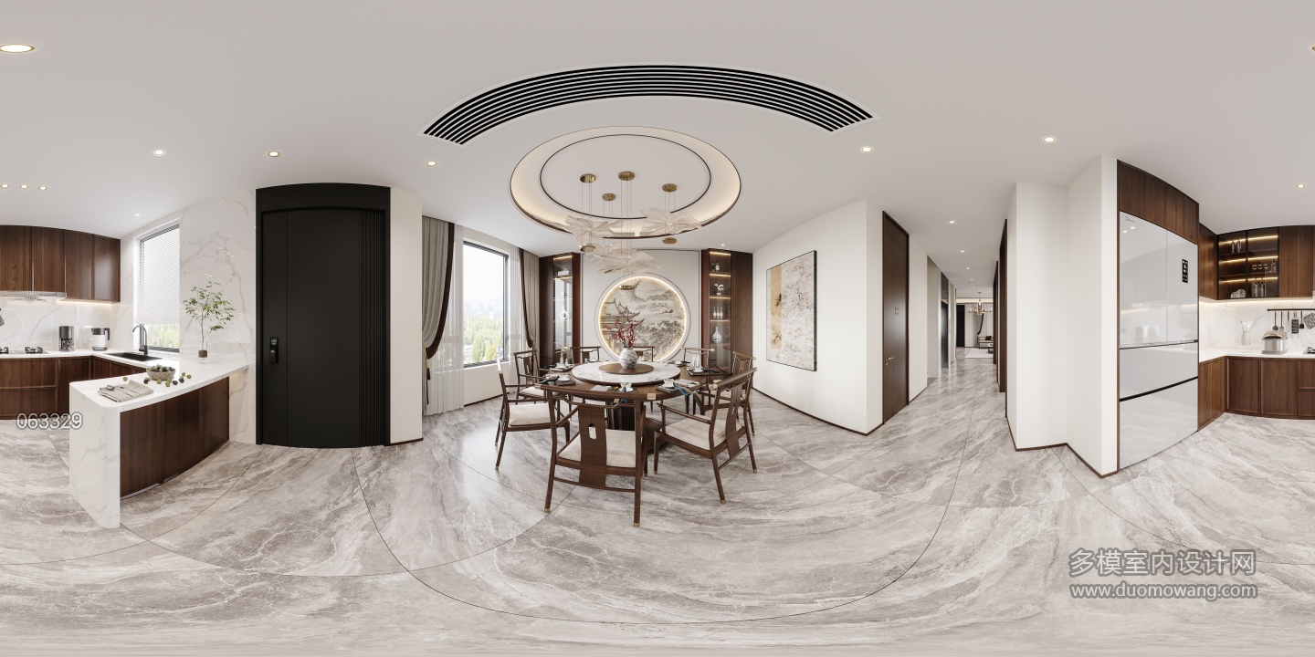 新中式餐厅360