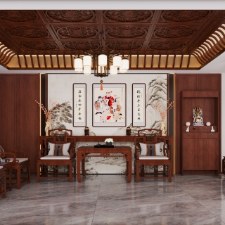 新中式中厅