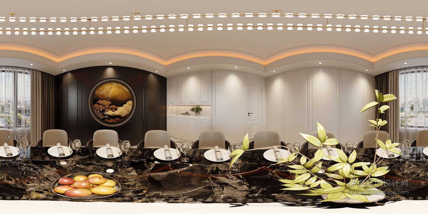 新中式餐厅360