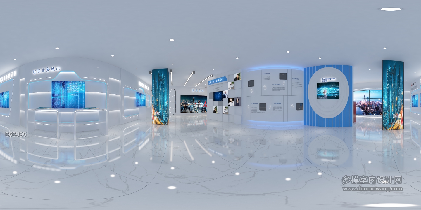 现代展厅全景22