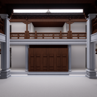 中式建筑外立面