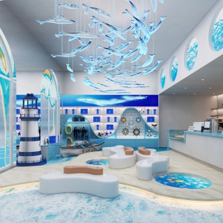 现代海洋餐厅改图
