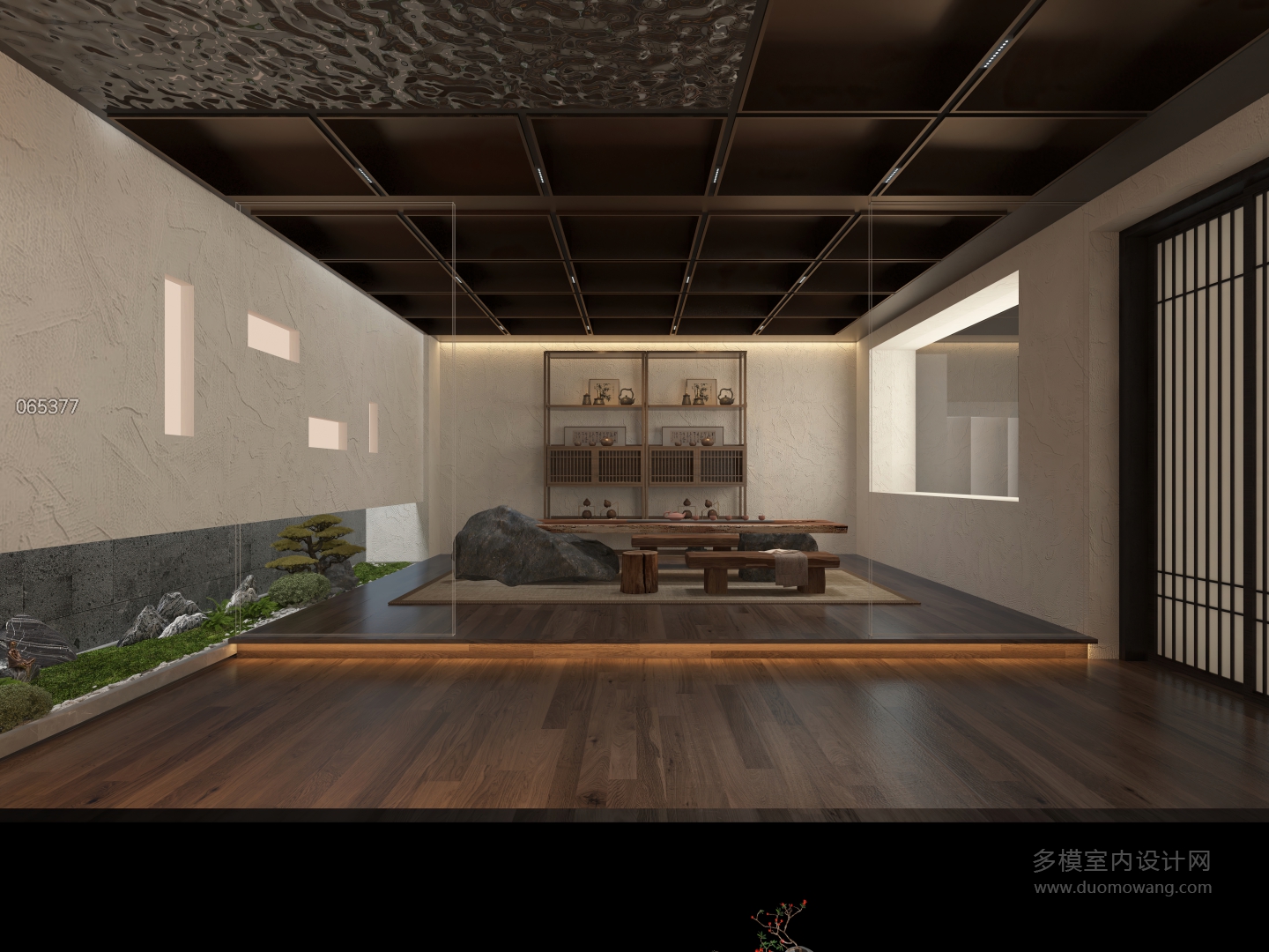 新中式大厅改图 (2)