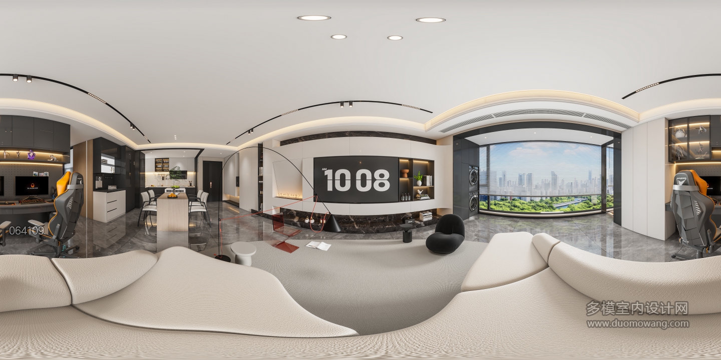 现代客厅360