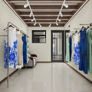 新中式服装店服装店