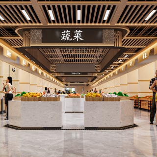 现代菜场静态