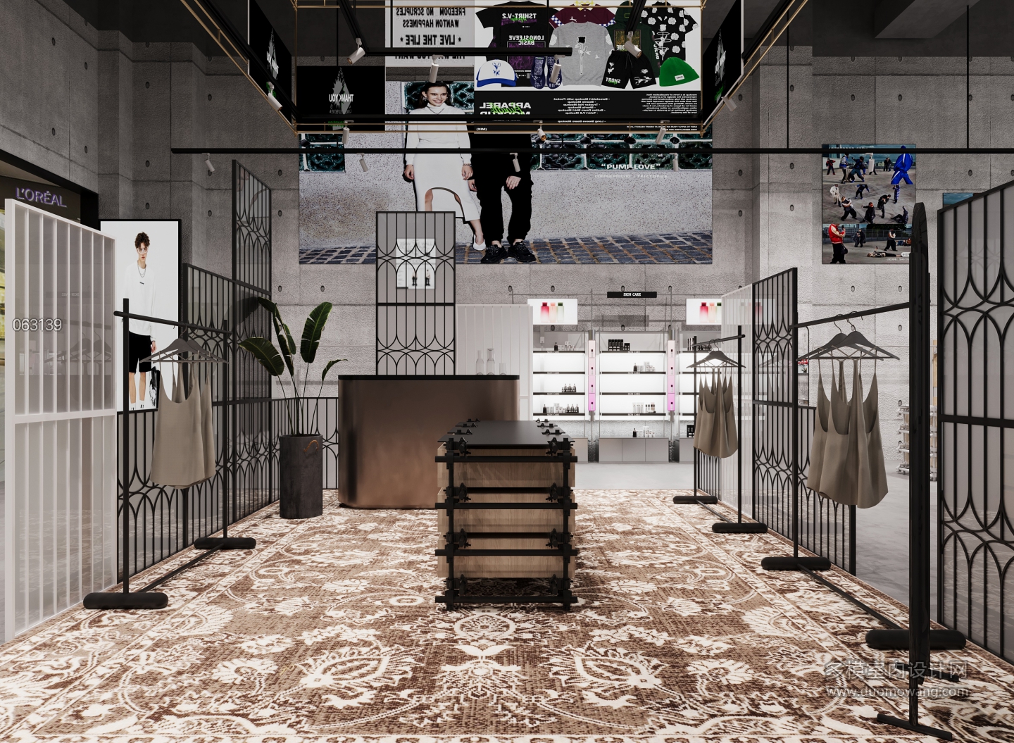 工业服装店