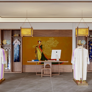 中式汉服展区