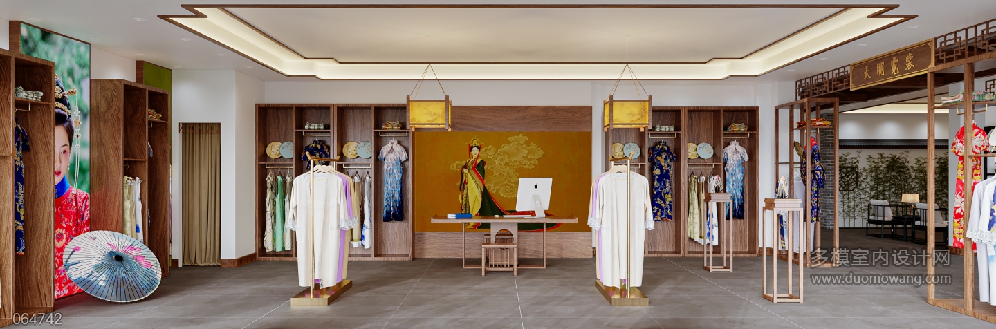 中式汉服展区