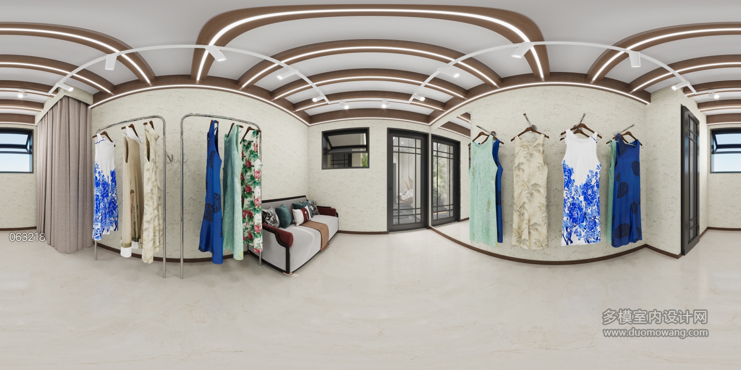 新中式服装店服装店