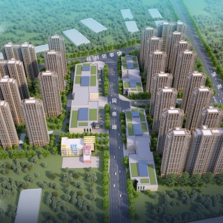 建筑大鸟瞰