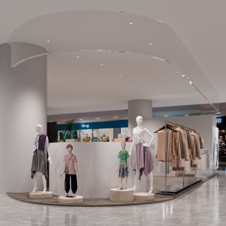 现代服装店