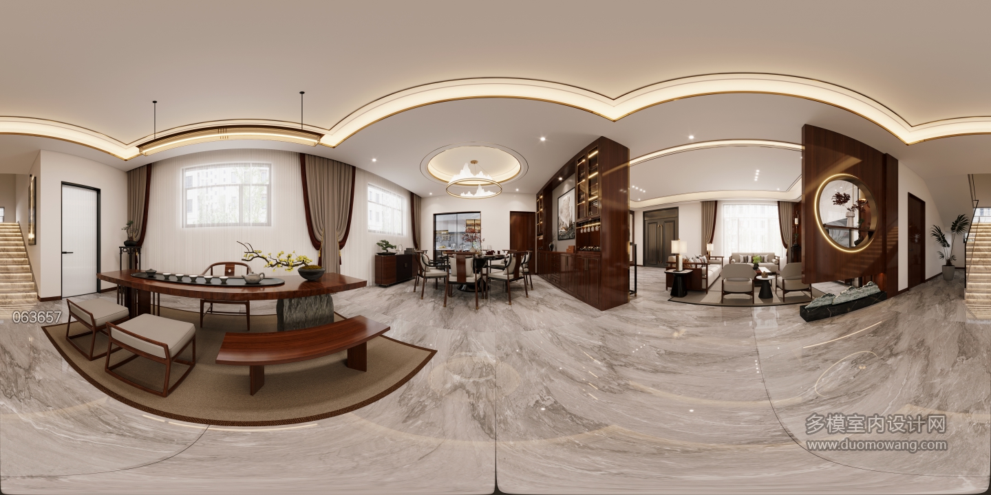 新中式餐厅360