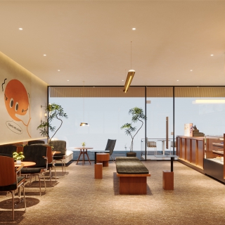 奶茶店室内