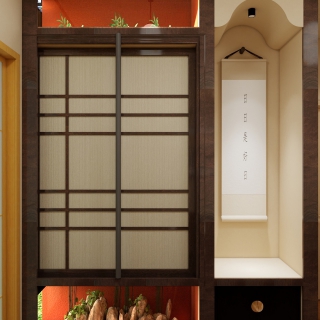 日式民宿-餐厅