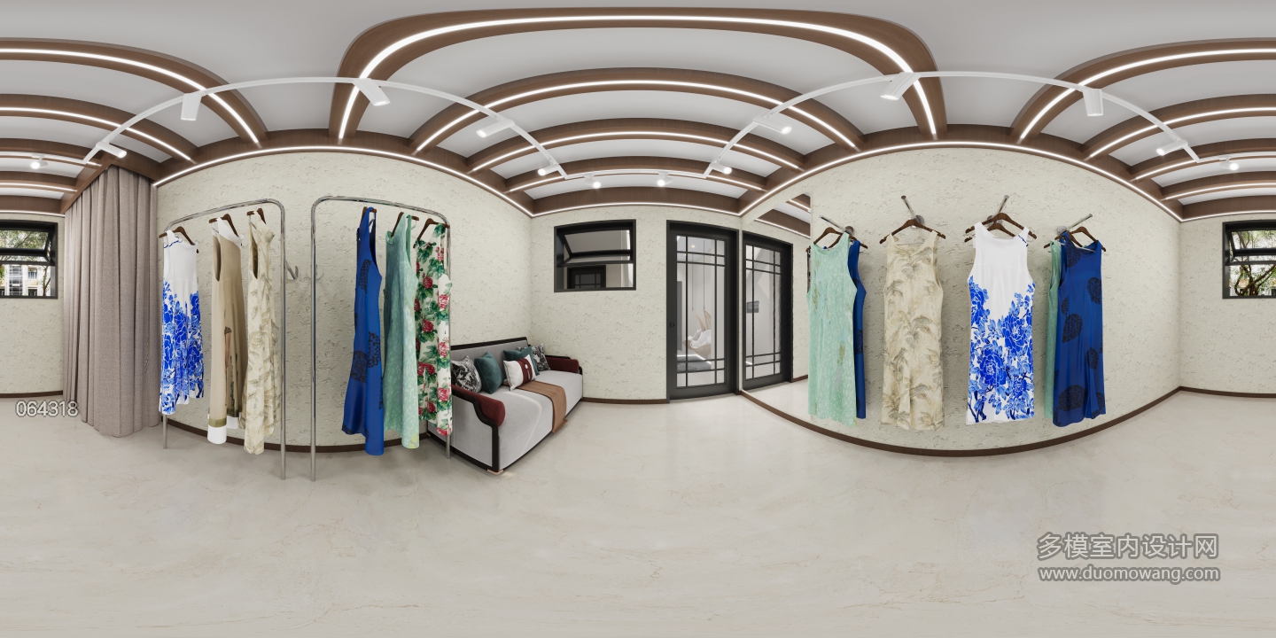 新中式服装店服装店