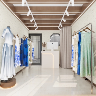 新中式服装店服装店