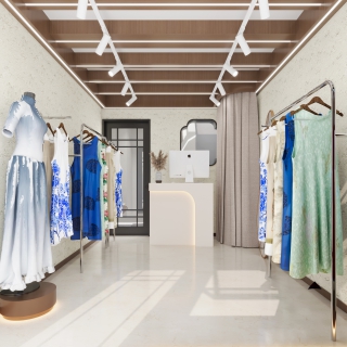 新中式服装店服装店