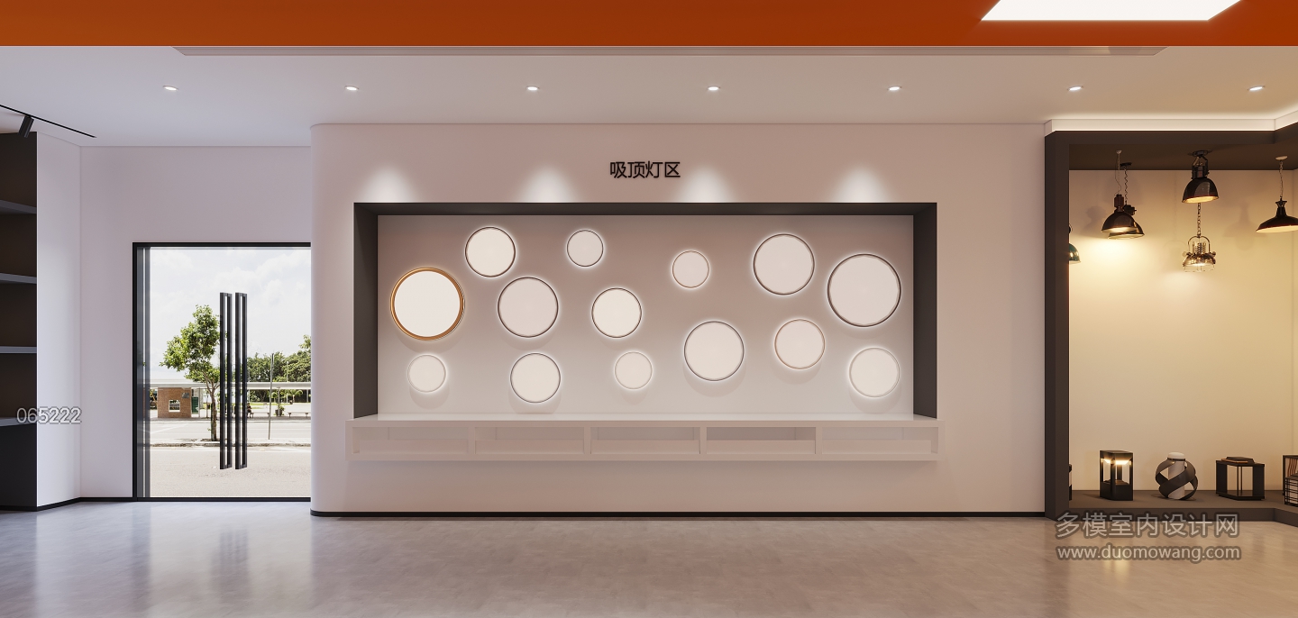 现代灯具展厅6