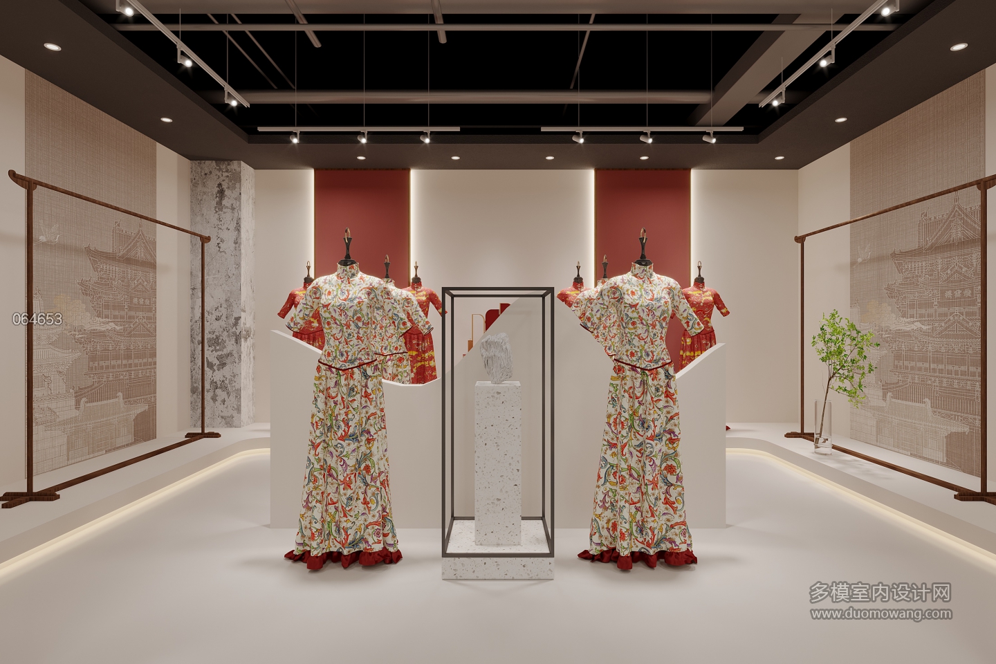 现代婚纱店9