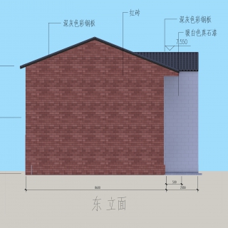 冯淑芹自建房左立面
