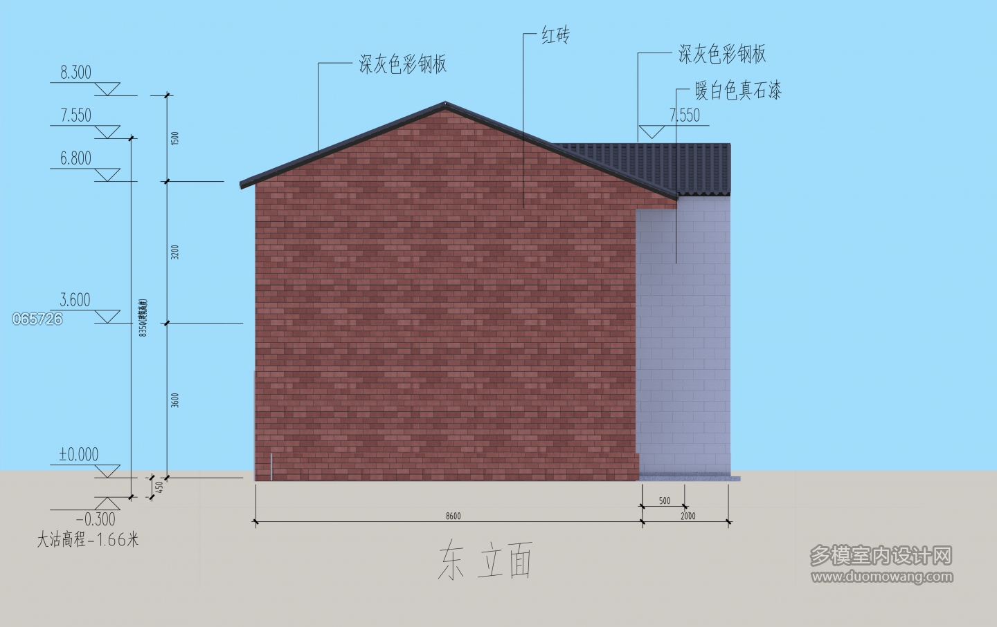 冯淑芹自建房左立面