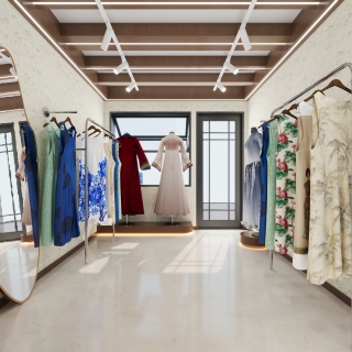 新中式服装店服装店