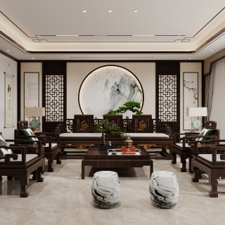 中式客厅