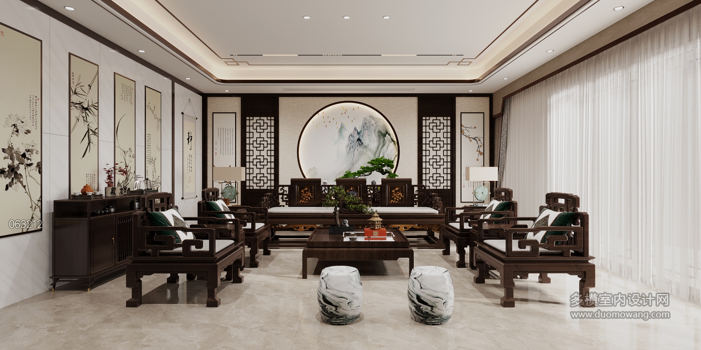 中式客厅