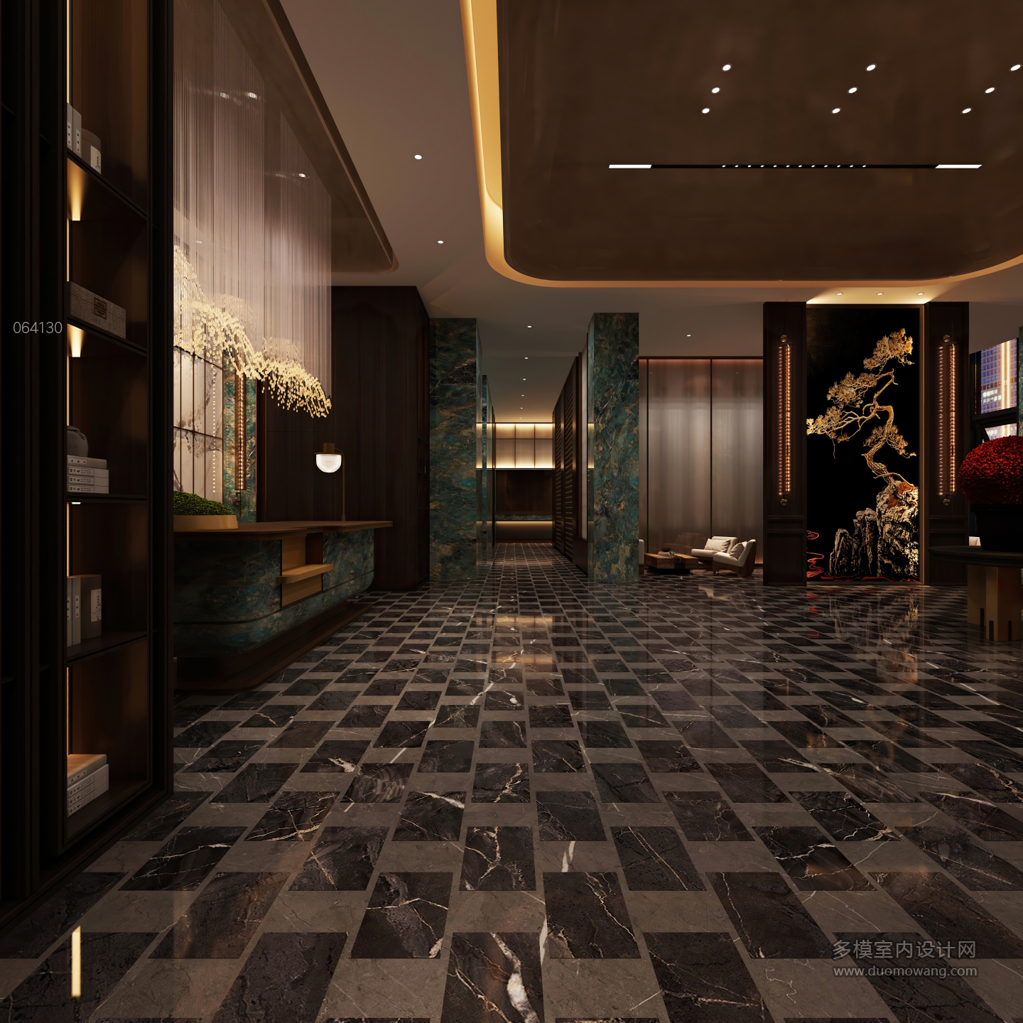 现代酒店1F走廊静态 (1)