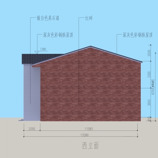 袁连喜自建房右立面
