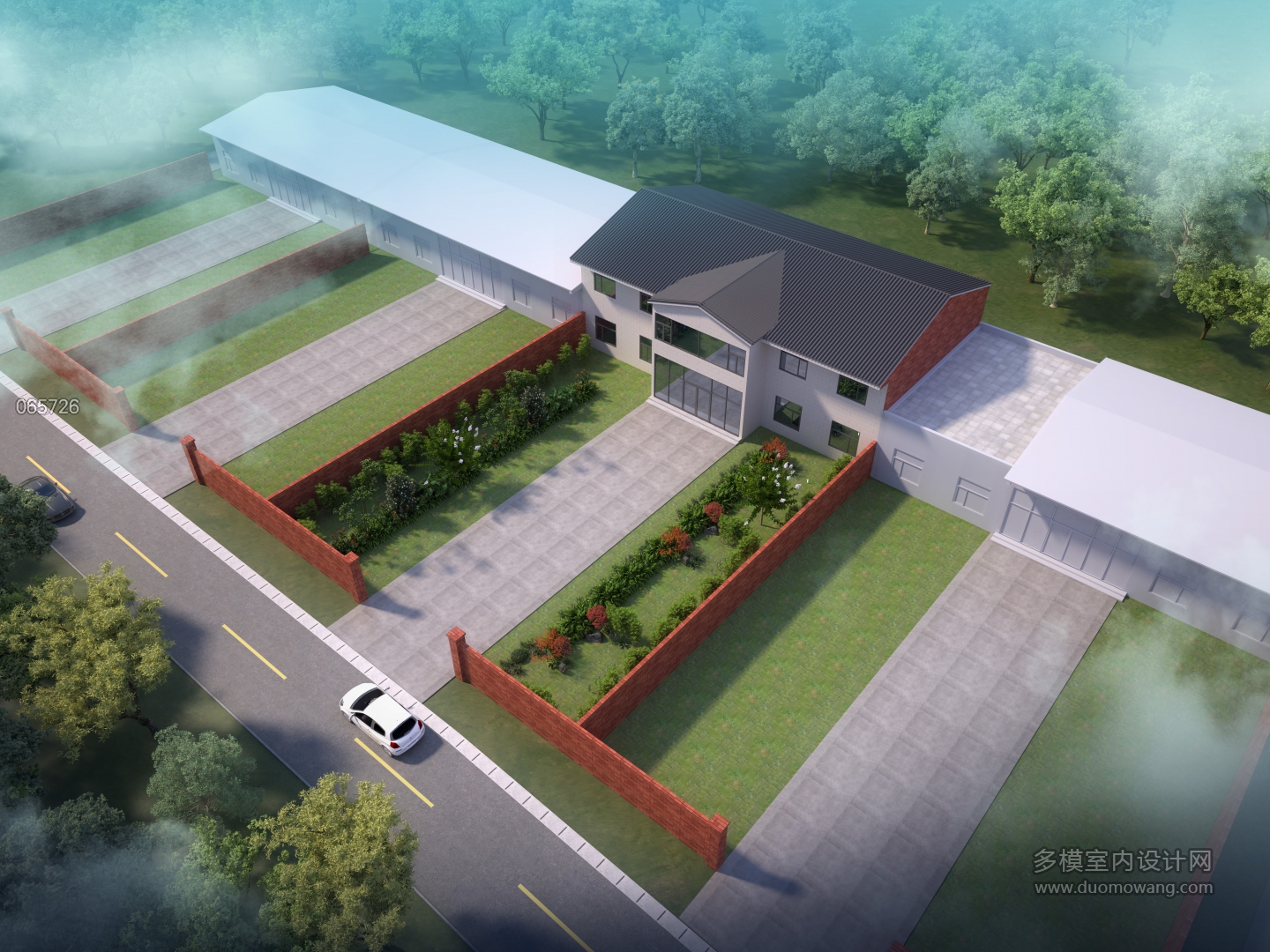 袁连喜自建房鸟瞰