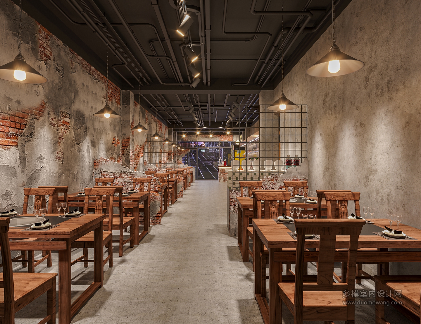 工业风火锅店静态1