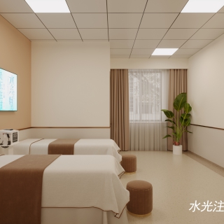 现代美容医院二楼注射室