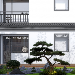 新中式庭院