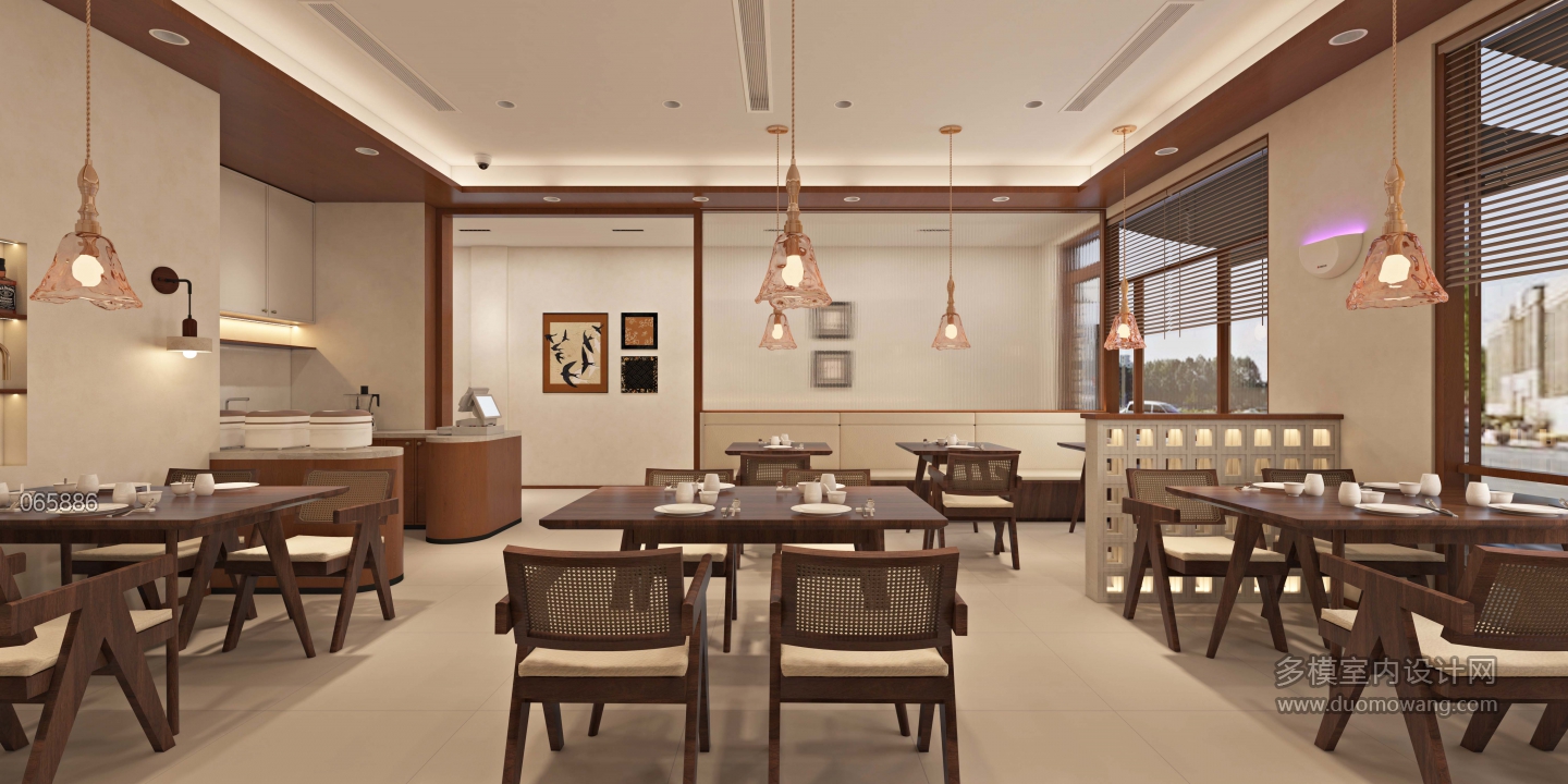 宅寂餐厅 大厅03