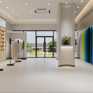 现代方案一层展厅