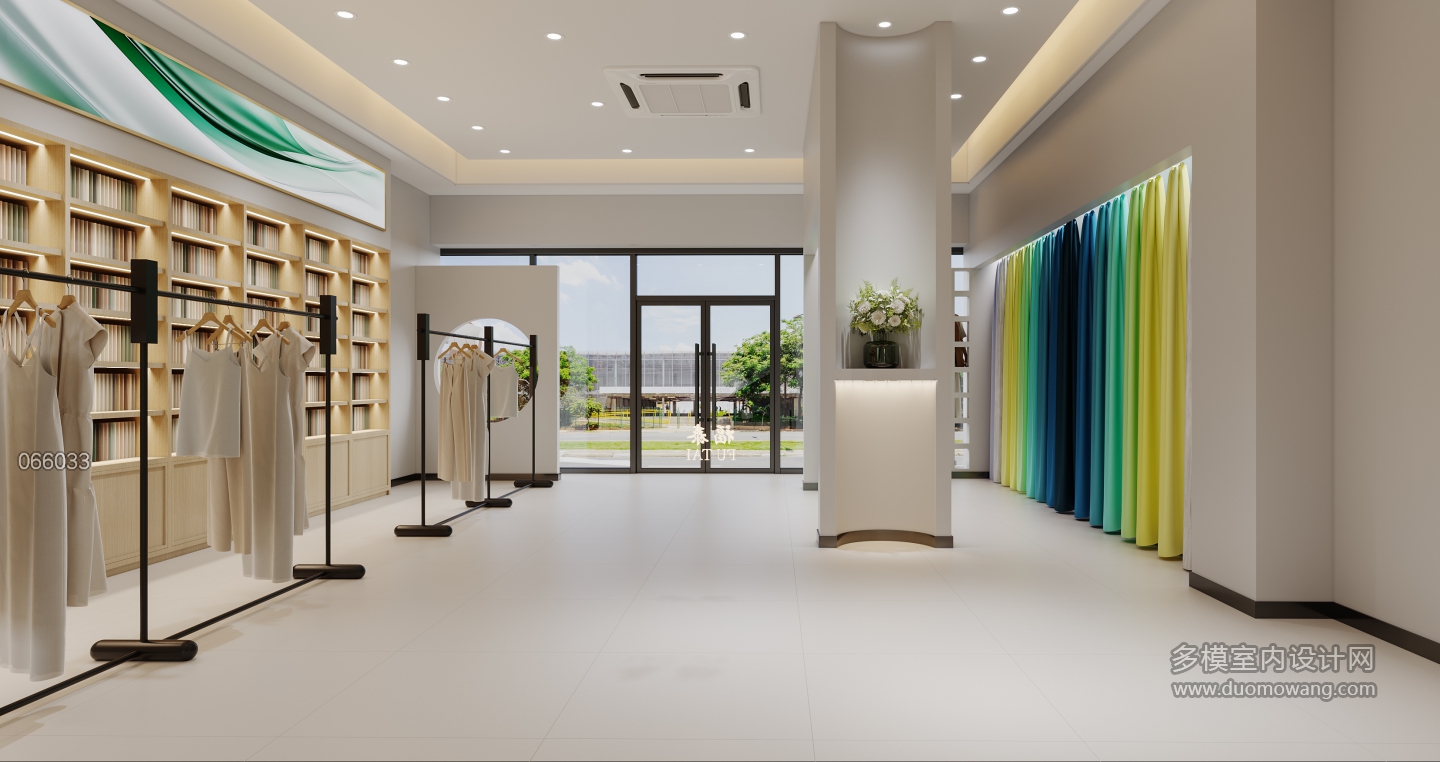 现代方案一层展厅