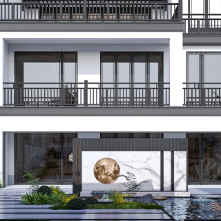 新中式庭院