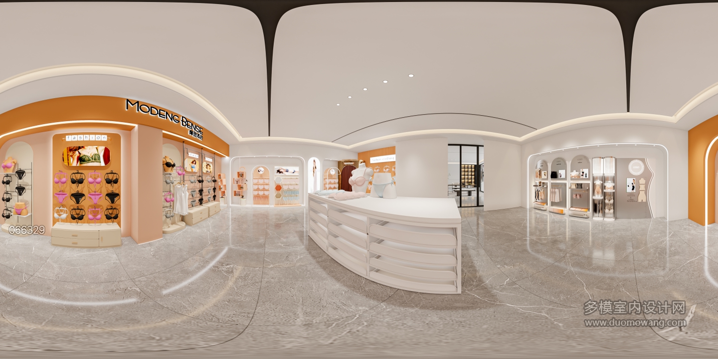 现代内衣店全景2
