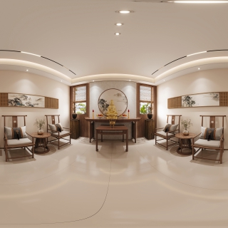 中古风中堂全景1