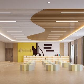 现代音乐教室全景2静态